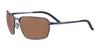 Serengeti SHELBY Sunglasses | Size 54 / Matte Black / Saturn 555nm Cat 2 to 3