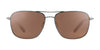Serengeti SPELLO Sunglasses | Size 58 / Gunmetal Shiny / Mineral Polarized 555nm Cat 3 to 3