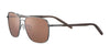 Serengeti SPELLO Sunglasses | Size 58 / Gunmetal Shiny / Mineral Polarized 555nm Cat 3 to 3