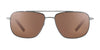 Serengeti TELLARO Sunglasses | Size 60 / Shiny Black / Mineral Polarized 555nm Cat 3 to 3