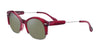 Serengeti VINITA Sunglasses | Size 50 / Red Streaky / Mineral Polarized 555nm Cat 3 to 3
