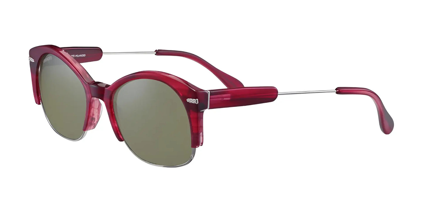 Serengeti VINITA Sunglasses Red Streaky / Mineral Polarized 555nm Cat 3 to 3