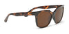 Serengeti WAKOTA Sunglasses | Size 56 / Shiny Crystal Burgundy / Saturn Polarized 555nm Cat 2 to 3