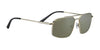 Serengeti WAYNE Sunglasses | Size 57 / Shiny Light Gold / Mineral Non Polarized 555nm Cat 2 to 3