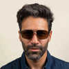 Serengeti WAYNE Sunglasses | Size 57 / Shiny Light Gold / Mineral Non Polarized 555nm Cat 2 to 3