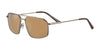 Serengeti WAYNE Sunglasses | Size 57 / Shiny Light Gold / Mineral Non Polarized 555nm Cat 2 to 3