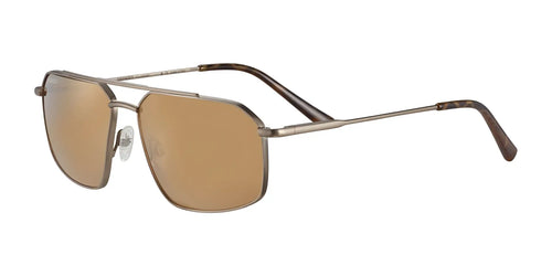 Serengeti WAYNE Sunglasses / Size 57 / Brushed Bronze / Mineral Polarized Drivers Gold Cat 3 to 3