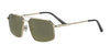 Serengeti WAYNE Sunglasses | Size 57 / Shiny Light Gold / Mineral Non Polarized 555nm Cat 2 to 3