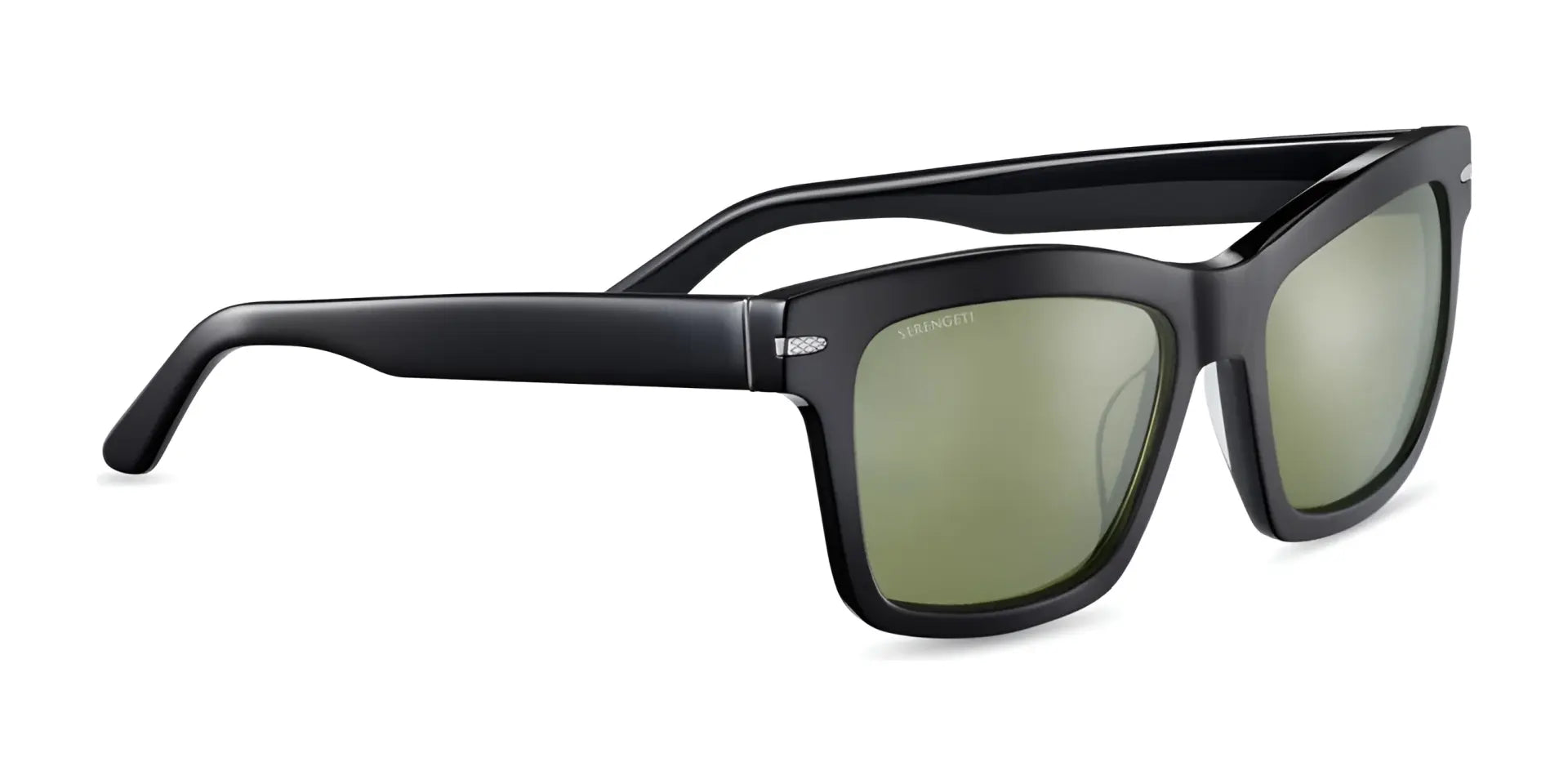 Serengeti WINONA Sunglasses Black / Mineral Polarized 555nm Cat 3 to 3