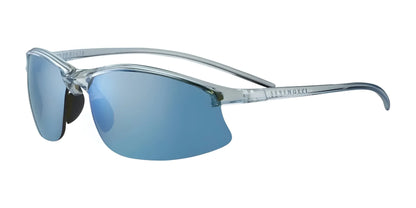 Serengeti WINSLOW Sunglasses Shiny Crystal Ice Blue / Saturn Polarized 555nm Blue Cat 2 to 3 B8