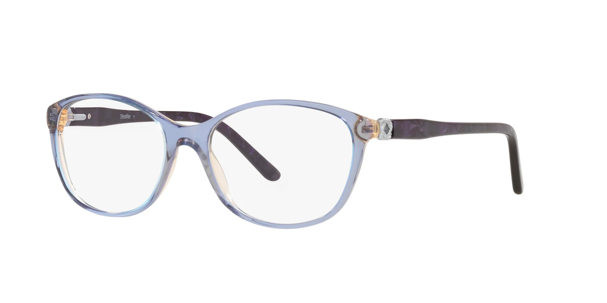 Sferoflex SF1548 Eyeglasses Top Azure On Violet