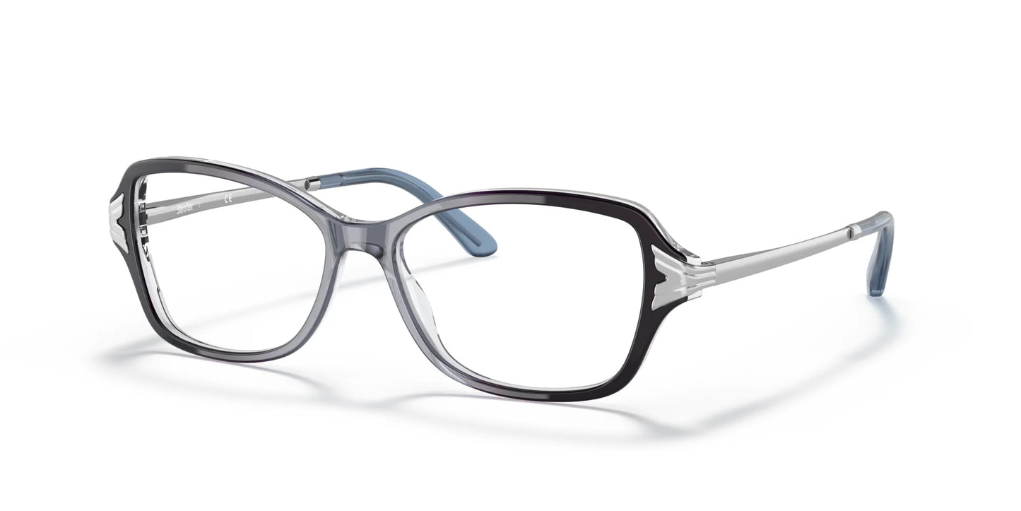 Sferoflex SF1576 Eyeglasses Light Blue Gradient Violet
