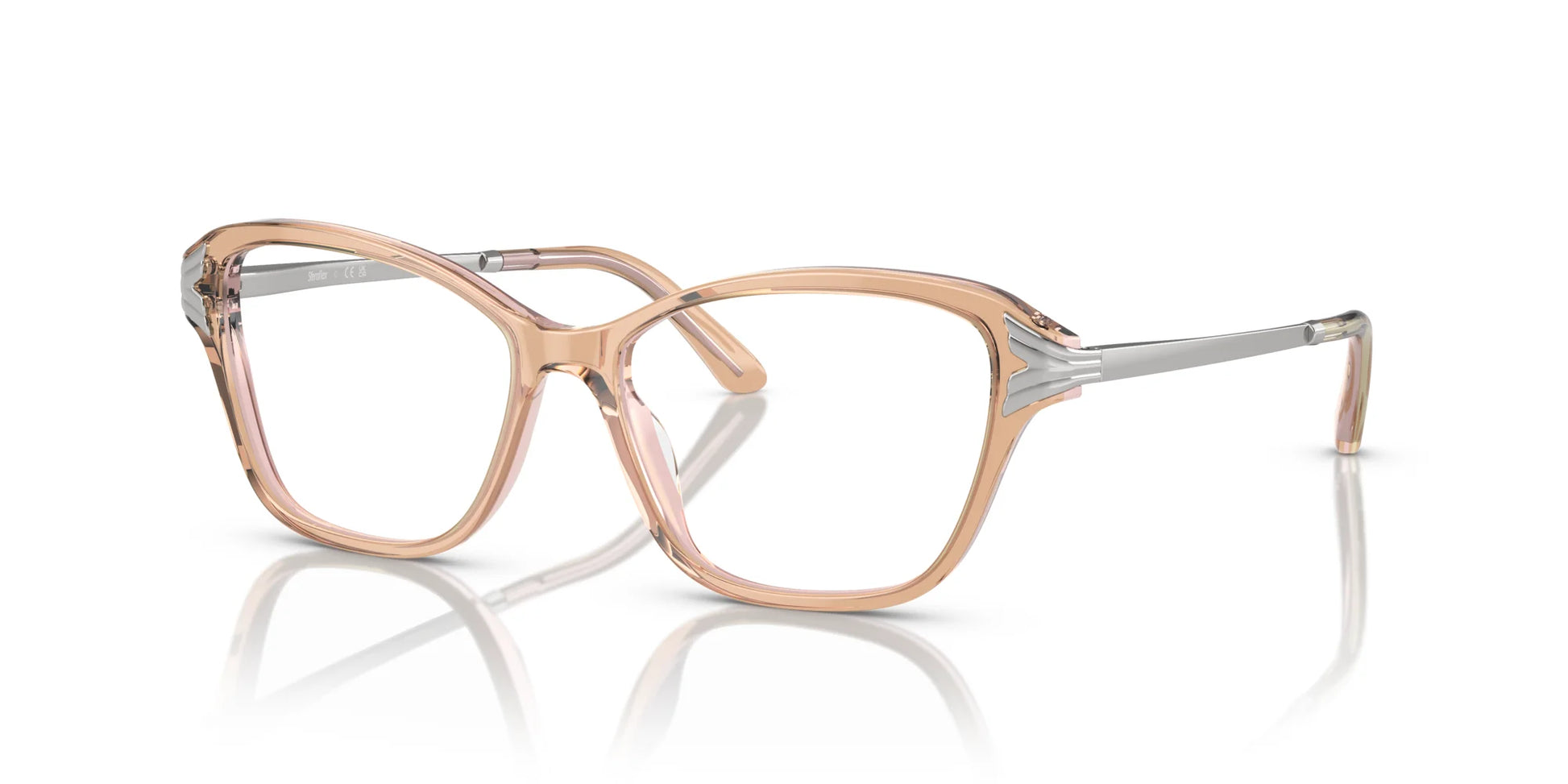 Sferoflex SF1577 Eyeglasses Light Brown Transparent