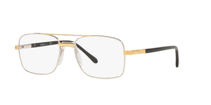 Sferoflex SF2263 Eyeglasses Silver Gold