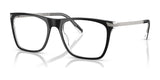 Sferoflex SF1153 Eyeglasses Shiny Black On Transparent