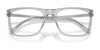 Sferoflex SF1153 Eyeglasses / Shiny Black On Transparent №C645 / Size 55