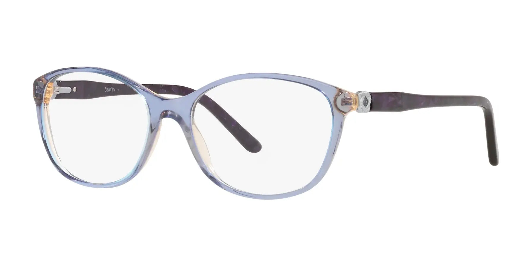 Sferoflex SF1548 Eyeglasses Top Azure On Violet