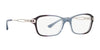 Sferoflex SF1557B Eyeglasses / Ivory Gradient Violet №C635 / Size 50