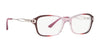 Sferoflex SF1557B Eyeglasses / Ivory Gradient Violet №C635 / Size 50
