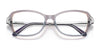 Sferoflex SF1576 Eyeglasses / Top Black On Ice №C555 / Size 52