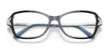 Sferoflex SF1576 Eyeglasses / Top Black On Ice №C555 / Size 52