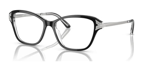 Sferoflex SF1577 Eyeglasses Top Black On Transparent