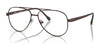 Sferoflex SF2297 Eyeglasses / Shiny Dark Brown №441 / Size 55