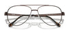Sferoflex SF2297 Eyeglasses / Shiny Dark Brown №441 / Size 55