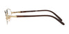 Sferoflex SF2550B Eyeglasses | Size 53 / Gold №108