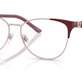 Shiny Pink/Matte Burgundy Gunmetal №536