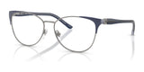 Sferoflex SF2603 Eyeglasses Shiny Gunmetal / Matte Violet