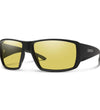 Smith Optics Guide's Choice Sunglasses / Matte Black / ChromaPop Glass Polarized Low Light Yellow