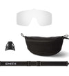 Smith Optics Pursuit Sunglasses / Matte Black / ChromaPop Glacier Photochromic Copper to Gray Blue Mirror Cat. 1-4