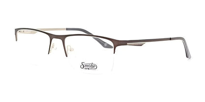 Smoke MAX Eyeglasses Brown Non Prescription