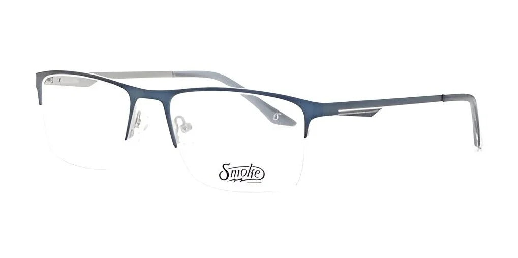 Smoke MAX Eyeglasses Matte Navy Non Prescription