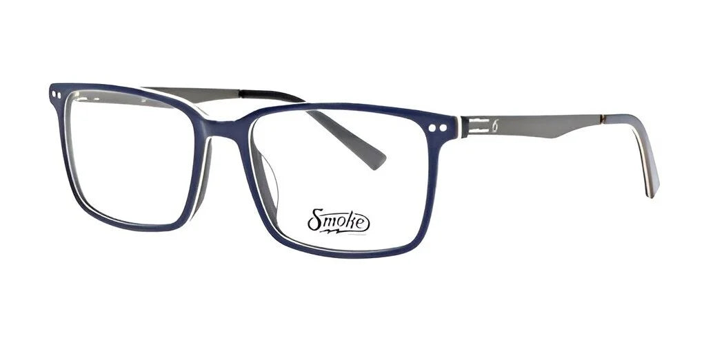 Smoke ROCKET Eyeglasses Blue Non Prescription