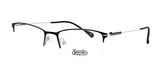 Smoke TRIPLE CROWN Eyeglasses Matte Black Non Prescription