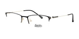 Smoke TRIPLE CROWN Eyeglasses Black Non Prescription