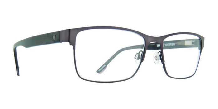SPY WARREN Eyeglasses | Size 56 / Gunmetal / Black Marble