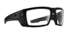 SPY REBAR Safety Glasses | Size 62 / Matte Black ANSI RX / Clear ANSI