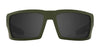 SPY REBAR Safety Glasses | Size 62 / ANSI RX Matte Army Green / Happy Gray