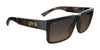 SPY MONTANA Sunglasses | Size 54 / Black/Honey Tort / Happy Dark Brown Fade