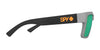 SPY MONTANA Sunglasses | Size 54 / Black/Honey Tort / Happy Dark Brown Fade