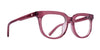 SPY BEWILDER Eyeglasses / Translucent Salmon / Size 53