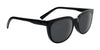 SPY BEWILDER Sunglasses | Size 54 / Black Marble Tort / Happy Gray Green with Black Spectra Mirror