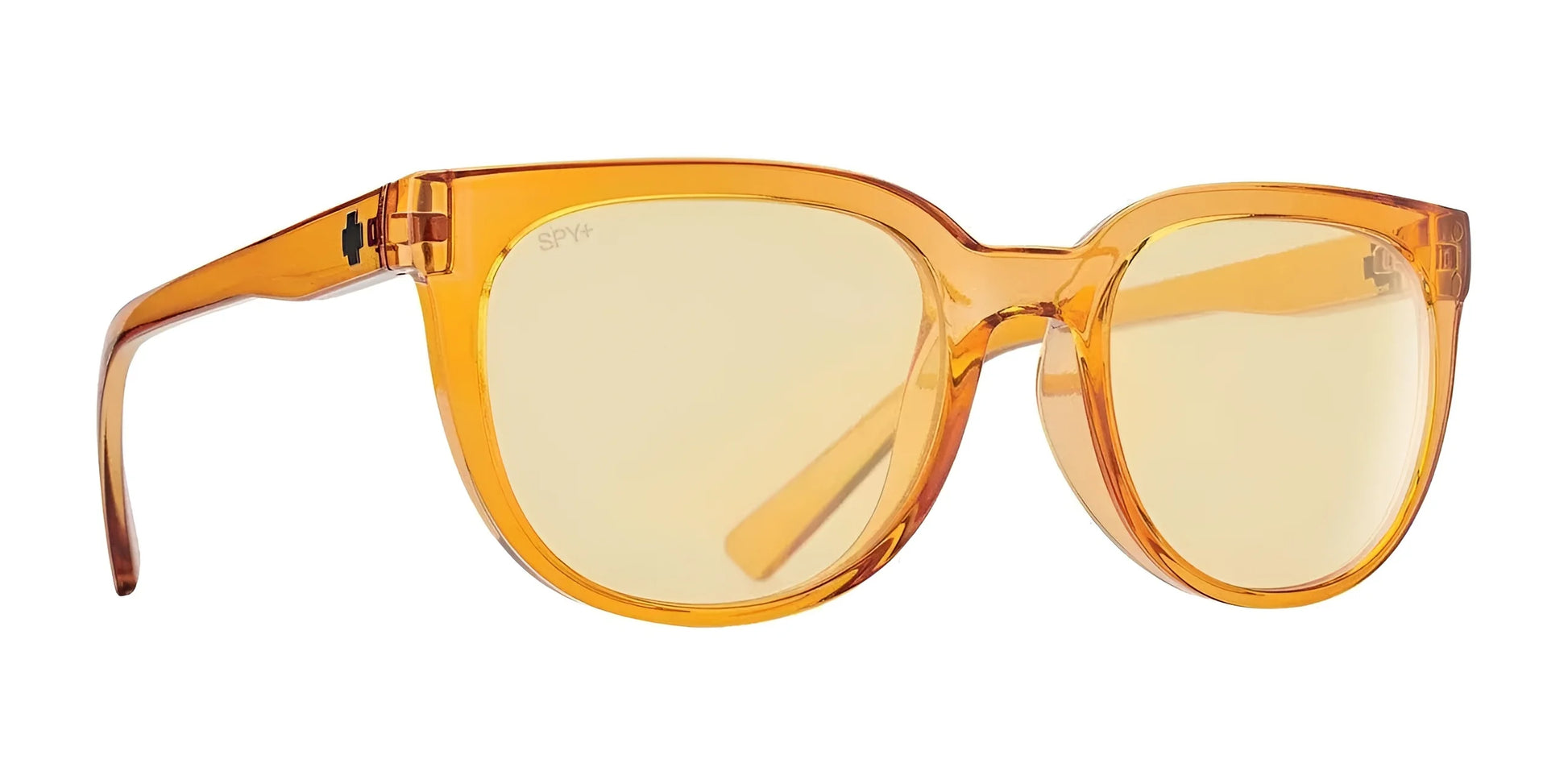 SPY BEWILDER Sunglasses Translucent Orange / Yellow