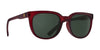 SPY BEWILDER Sunglasses | Size 54 / Matte Translucent Sienna Red / Happy Gray Green