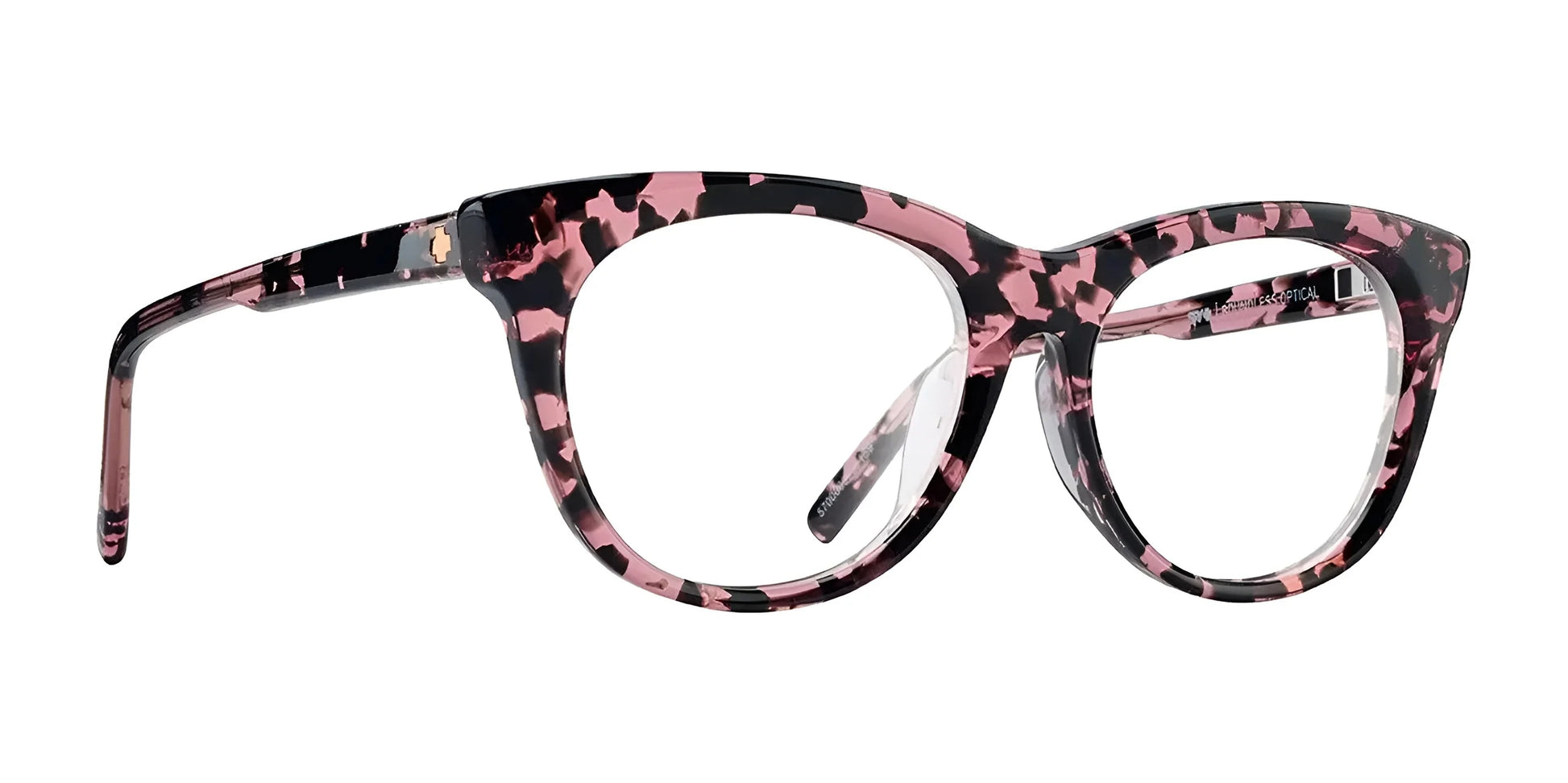 SPY BOUNDLESS Eyeglasses Gloss Peach Pink Tort