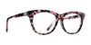 SPY BOUNDLESS Eyeglasses / Gloss Peach Pink Tort / Size 55