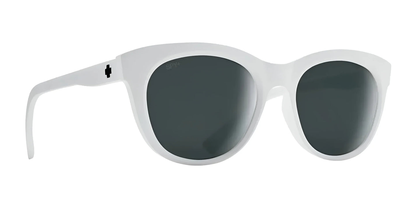 SPY BOUNDLESS Sunglasses Matte White / Gray with Black Spectra Mirror